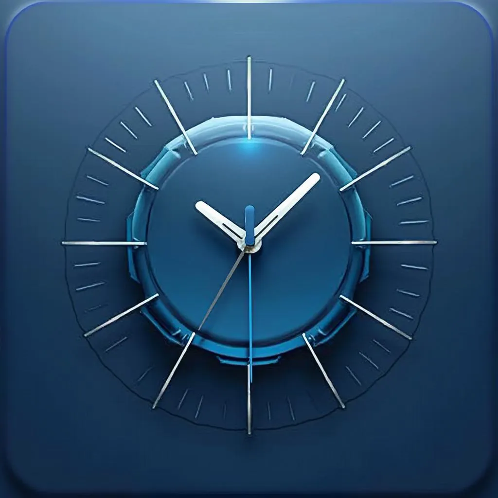 Icône d'horloge