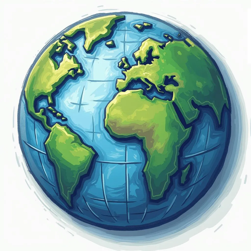 Icône Portée Mondiale